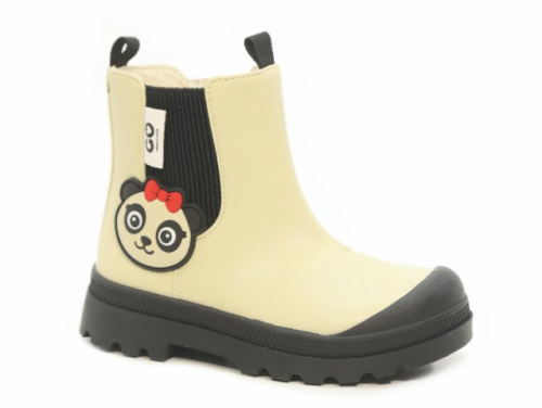 Ботинки детские  TM"INDIGO KIDS" (25 (16.0см), Бежевый, Иск.кожа/текстиль, Хлопок 80%, полиэстер 20%, Хлопок 80%, полиэстер 20%, ТЭП)