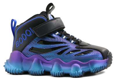 Кроссовки Kapika  (26 (18.0см), Синий, Иск.кожа/текстиль, Текстиль, Кожа натуральная, ПВХ)