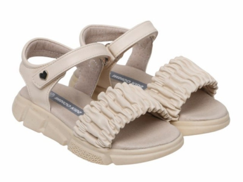 Босоножки для девочки INDIGO KIDS (31 (20.0см), Бежевый, Кожа искусственная, Кожа натуральная, Кожа искусственная, ТЭП)