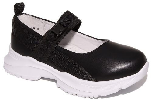 Туфли Капитошка  (32 (20.0см), Черный, Кожа искусственная, Кожа натуральная, Кожа натуральная, ЭВА)