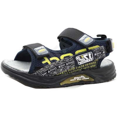 Сандалии для мальчика Микаса (37 (23.0см), Черный, Текстиль, Текстиль, Кожа натуральная, ЭВА)