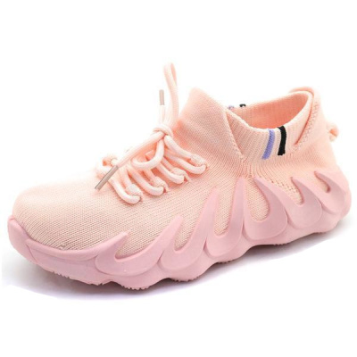 Кроссовки для девочки Канарейка (36 (21.0см), Розовый, Текстиль, Текстиль, Текстиль, ТПР)